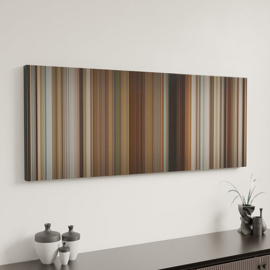 Minimal interior design with Stranger Than Fiction Frome on the wall