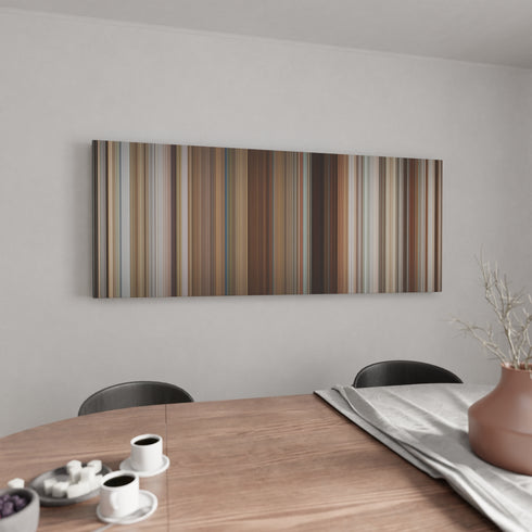 Stranger Than Fiction canvas wall art in kitchen - movie decor