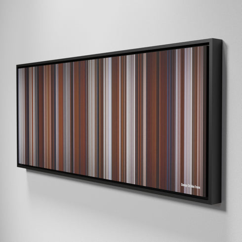 Side view of Framed Buff's of Grumpy Old Men Frome on the wall