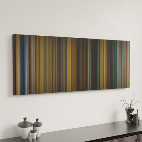 A Good Year canvas art in modern interior - movie color palette