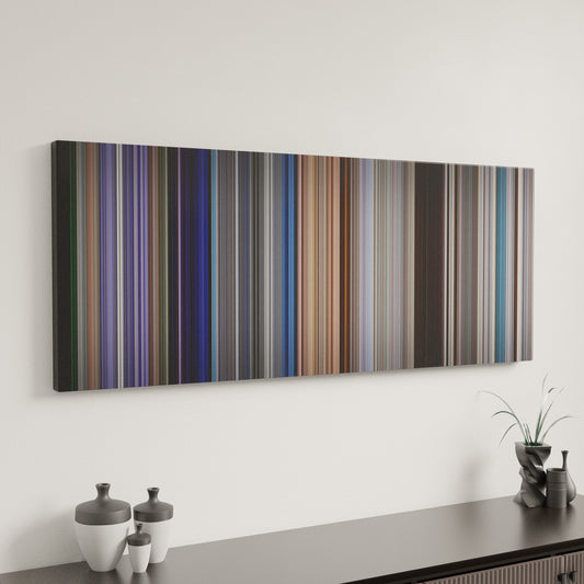 Minimal interior design with Solaris Frome on the wall