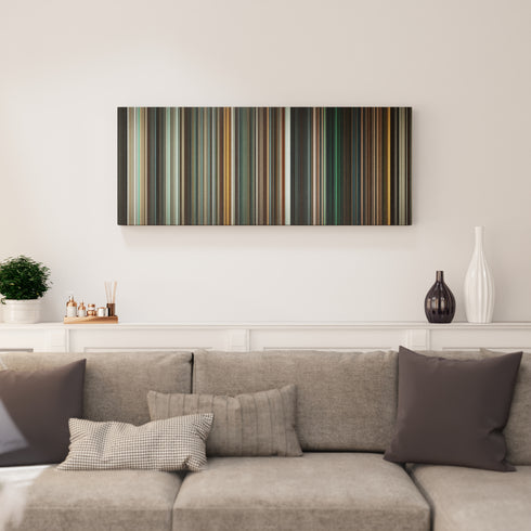 Batman v Superman: Dawn of Justice canvas print in living room - film wall decor