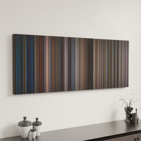 Kingdom of Heaven canvas art in modern interior - movie color palette