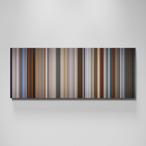 Phantom Thread movie canvas wall art - color palette print