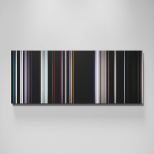 Under the Skin movie canvas wall art - color palette print