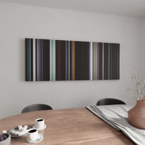 Kitchen with Under the Skin Frome on the wall