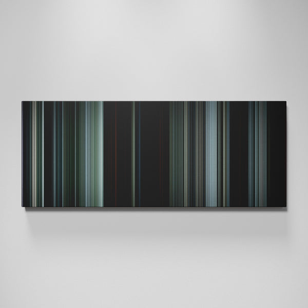 The Witch movie canvas wall art - color palette print