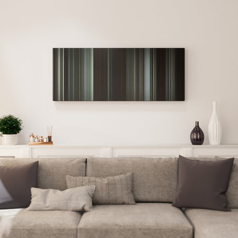 The Witch canvas print in living room - film wall decor