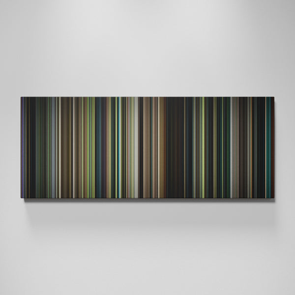 The Handmaiden movie canvas wall art - color palette print