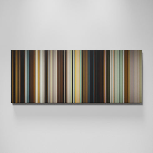 Crazy, Stupid, Love movie canvas wall art - color palette print