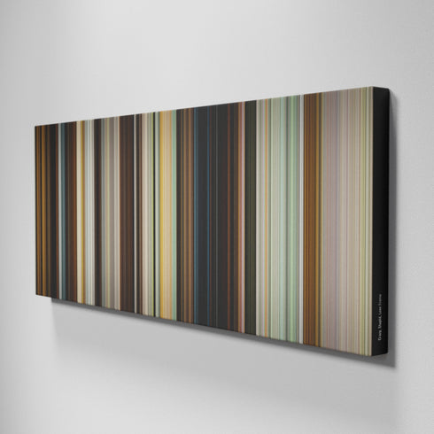 Side view of Buff's of Crazy, Stupid, Love Frome on the wall