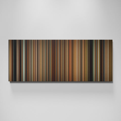 Eat Pray Love movie canvas wall art - color palette print