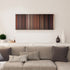 Home for the Holidays canvas print in living room - film wall decor