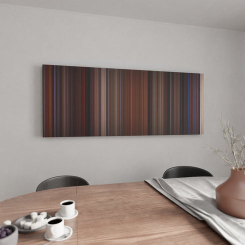 Home for the Holidays canvas wall art in kitchen - movie decor