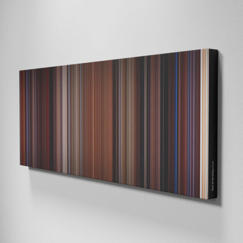 Side view of Buff's of Home for the Holidays Frome on the wall