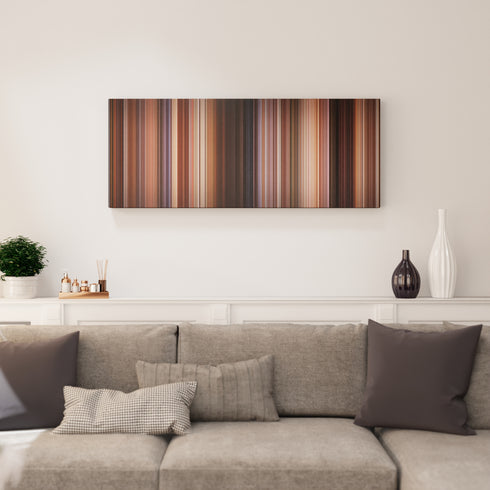 Only You canvas print in living room - film wall decor