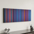 Cats canvas art in modern interior - movie color palette