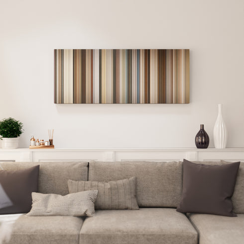 Living room interior with Ford v Ferrari Frome on the wall