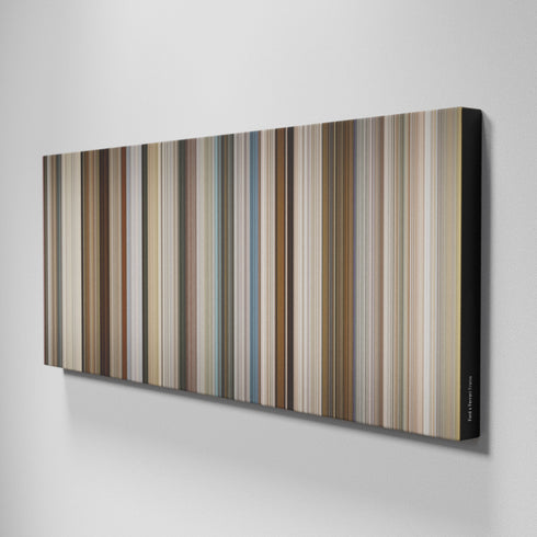 Side view of Buff's of Ford v Ferrari Frome on the wall