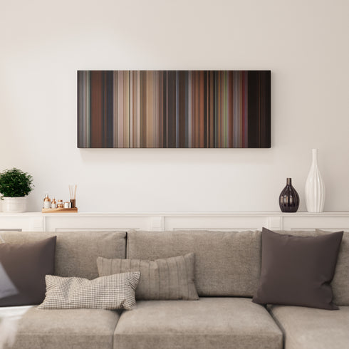 An American Werewolf in London canvas print in living room - film wall decor