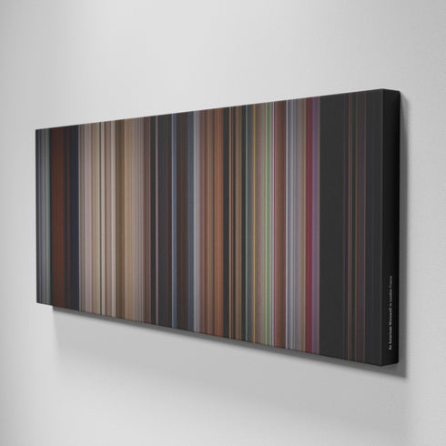 Side view of Buff's of An American Werewolf in London Frome on the wall