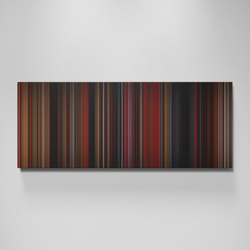 In the Mood for Love movie canvas wall art - color palette print