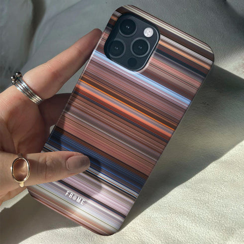 far and away Frome phone case when holding in hands