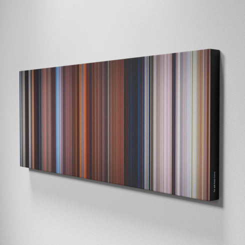 Side view of Buff's of Far and Away Frome on the wall