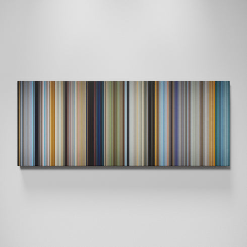 Point Break movie canvas wall art - color palette print