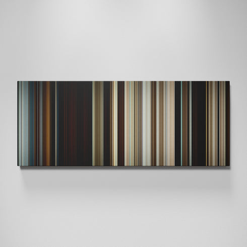 Where the Wild Things Are movie canvas wall art - color palette print