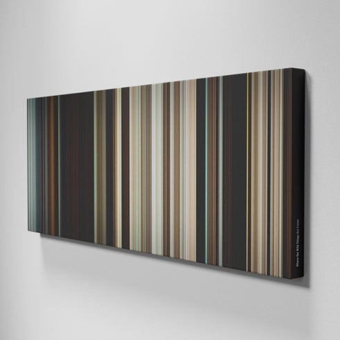 Side view of Buff's of Where the Wild Things Are Frome on the wall