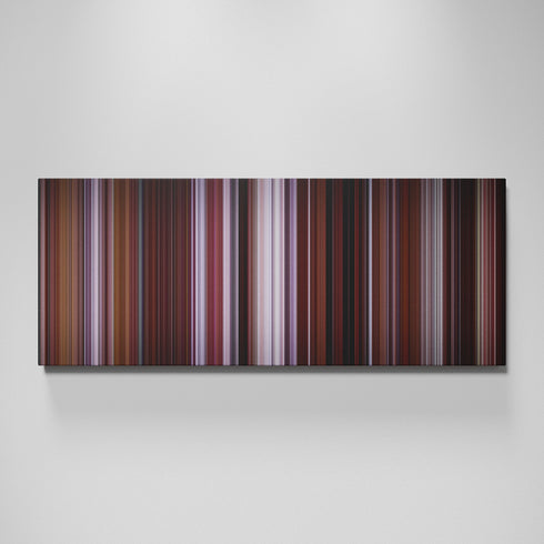 Just Friends movie canvas wall art - color palette print