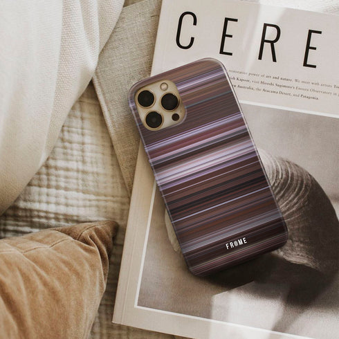 just friends Frome phone case next to interior items