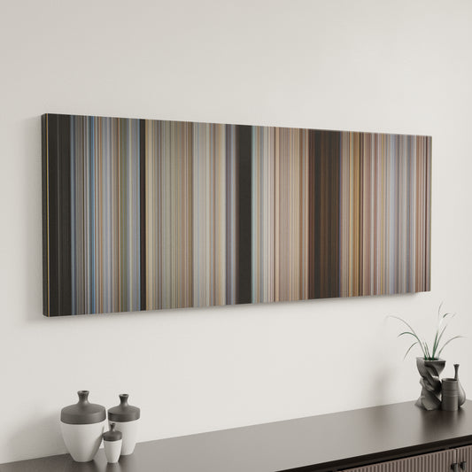 Minimal interior design with Mad Max 2: The Road Warrior Frome on the wall