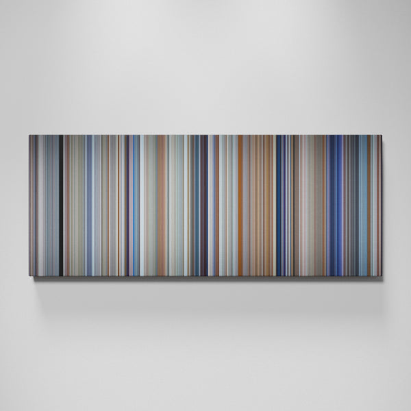 Local Hero movie canvas wall art - color palette print