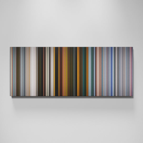 Spider-Man: Far from Home movie canvas wall art - color palette print
