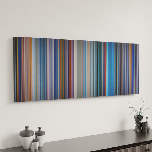 Minimal interior design with Monsters, Inc. Frome on the wall