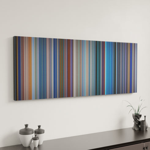 Minimal interior design with Monsters, Inc. Frome on the wall