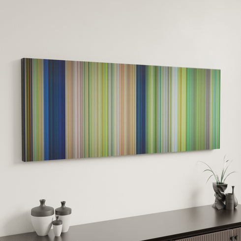 The Jungle Book canvas art in modern interior - movie color palette