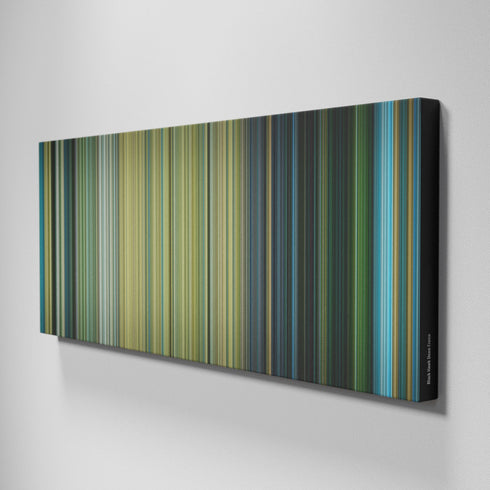 Side view of Buff's of Black Hawk Down Frome on the wall