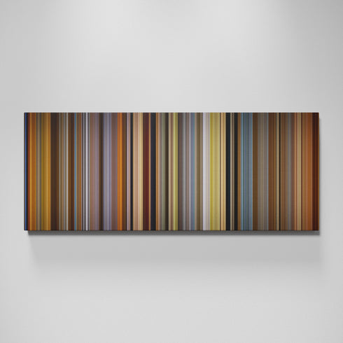 A Beautiful Mind movie canvas wall art - color palette print