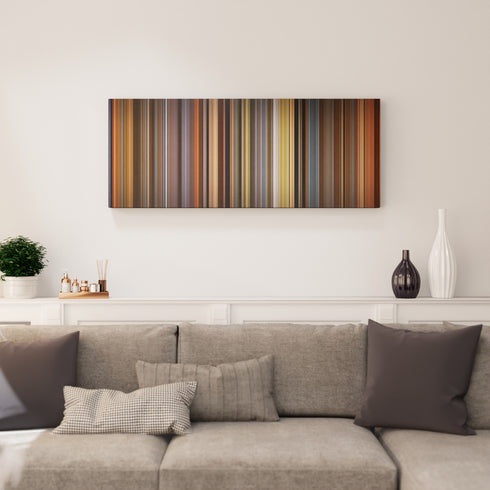 A Beautiful Mind canvas print in living room - film wall decor