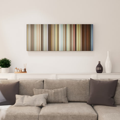 Living room interior with Sing Street Frome on the wall