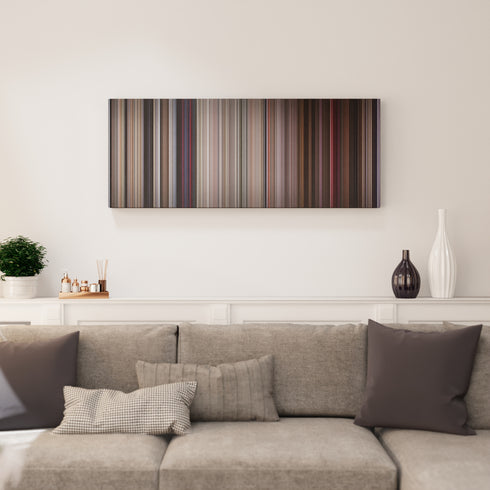 Living room interior with They Live Frome on the wall