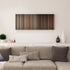 Black Swan canvas print in living room - film wall decor