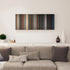 Mr. & Mrs. Smith canvas print in living room - film wall decor