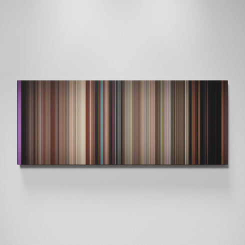 Annie movie canvas wall art - color palette print