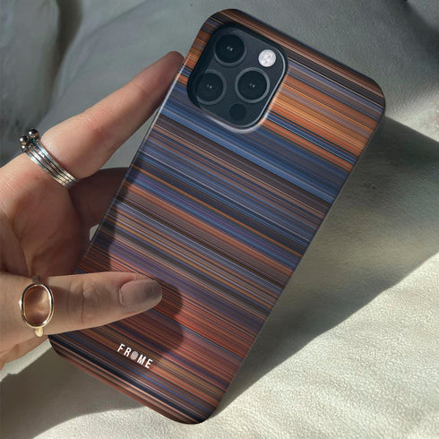 the polar express Frome phone case when holding in hands