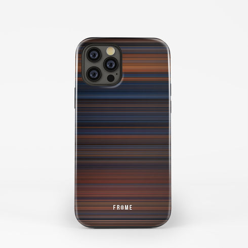 Front view of the polar express Frome Tough phone case