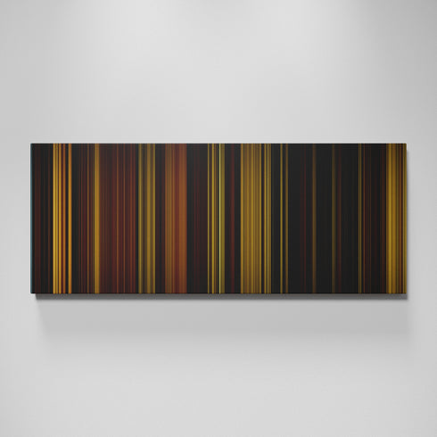 The Illusionist movie canvas wall art - color palette print